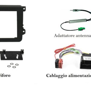 Kit installazione autoradio per VW TRANSPORTER T6 / CARAVELLE T6