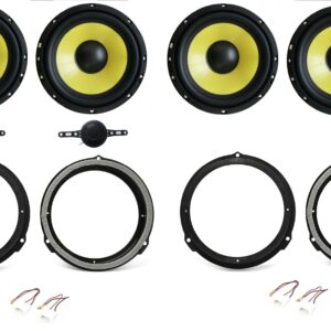 Kit 6 altoparlanti per Fiat 500X serie dal 2014