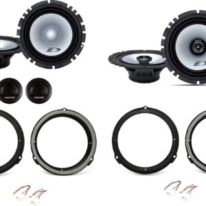 Kit 6 altoparlanti Alpine per Mazda CX-3 serie II serie dal 2015 Anteriori e Posteriori