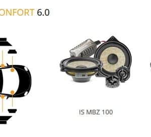 Kit altoparlanti Focal  per Mercedes classe S Limousine (2013-2020) modello V222