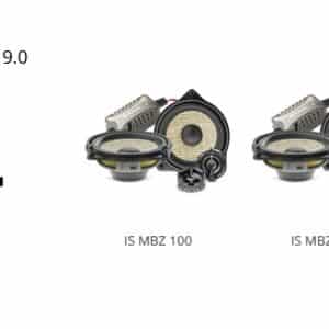 Kit Inside Confort 9.0 altoparlanti Focal per Mercedes classe S Limousine (2013-2020) modello V222