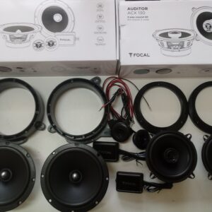 Kit 6 altoparlanti Focal per Mercedes classe E serie W210 dal 1995 al 2002 Anteriori e Posteriori