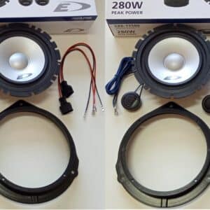 Kit 8 altoparlanti Alpine per Mercedes V-Class (W447) 2014 - 2021