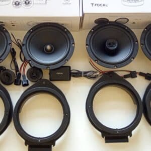 Kit 6 altoparlanti Focal per Chevrolet Camaro Anteriori e Posteriori