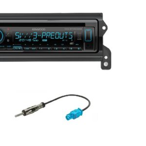 Autoradio Kenwood con CD per Mini (R50, R53) 01-06 DAB+ con lettore CD, USB e SD Card, frontalino estraibile e Bluetooth