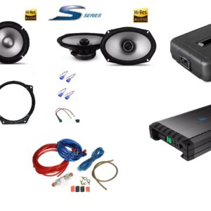 Kit Alpine S2 per Mini R52 Altoparlanti +Subwoofer Sottosedile + Amplificatore