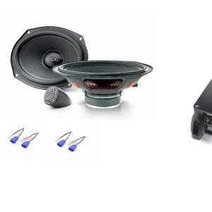 Kit Focal altoparlanti  + Subwoofer sottosedile  per BMW Mini Cooper I R50