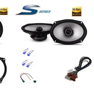 Kit altoparlanti Alpine S2 + amplificatore KTA450 per Mini R50