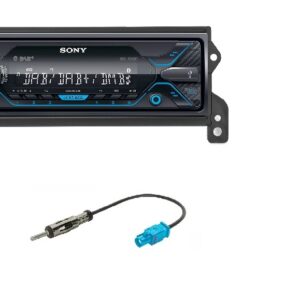 Autoradio Sony per Mini (R50, R53) 01-06 DAB+ con lettore CD, USB e SD Card, frontalino estraibile e Bluetooth