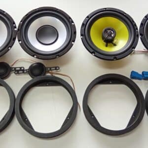 Kit 6 altoparlanti per PEUGEOT iOn   '10>  Anteriori e Posteriori