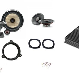 Focal PS 165 FXE + 4.380  bi-amplifiable per Nissan 350Z serie dal 2003 al 2009