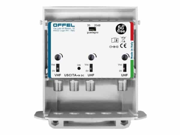 Offel 24-770 Centralino per esterno 12÷15V larga banda serie Fusion Pro FPE FPE20/30 V-U-U