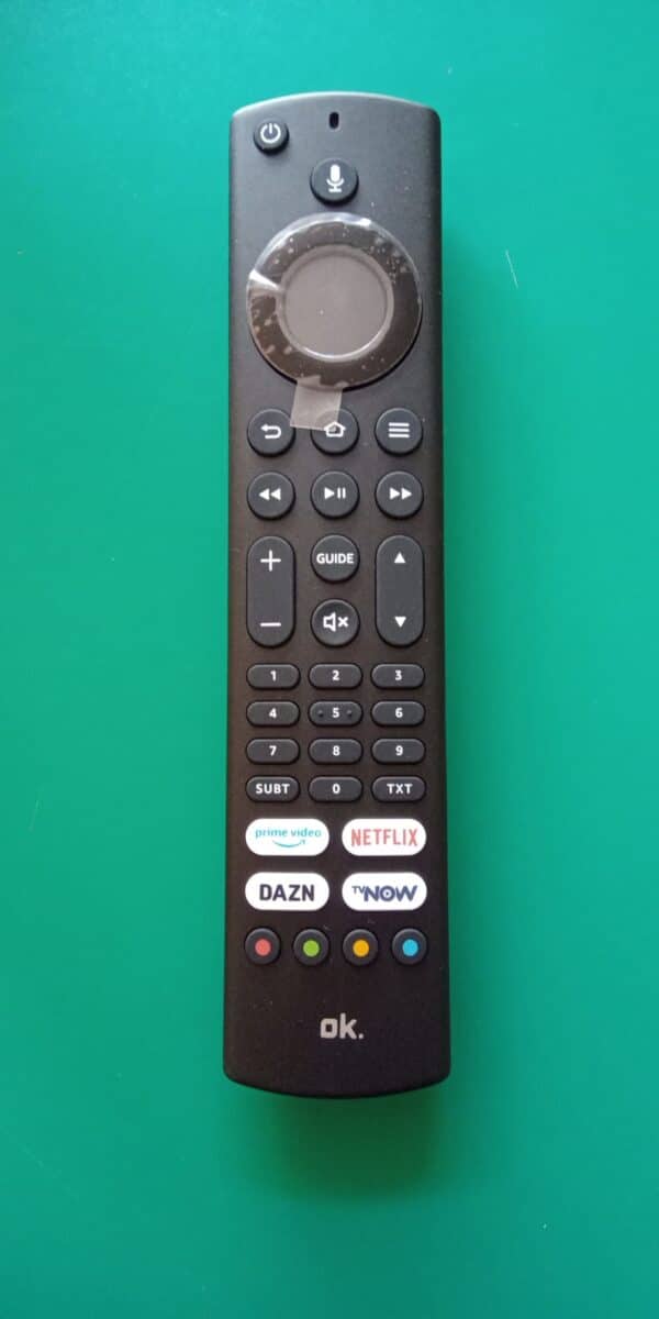 Telecomando originale smart TV OK ODL50850UVTFB