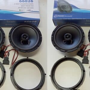 Kit altoparlanti per Volkswagen Golf VI 08-12 con adattatori e supporti