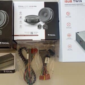 Kit Focal Inside Premium 8.2 per Volkswagen  VW Passat III  sedan (2015-2021)  B8