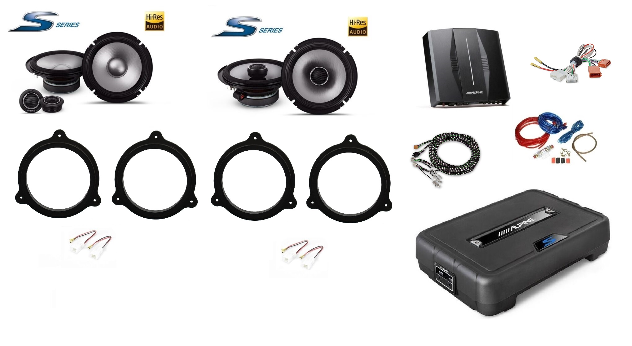 Alpine linea Hi Res Renault R5 serie dal 2025 DSP+Altoparlanti+Subwoofer