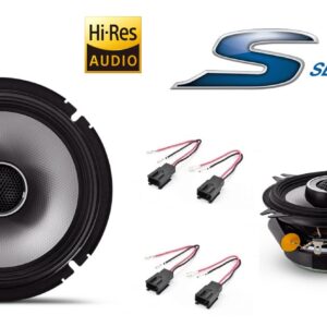 Kit altoparlanti Alpine S2 per Peugeot 206 Coupè Cabriolet Anteriori e Posteriori