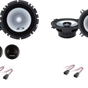 Kit altoparlanti Alpine per Peugeot 207 CCAnteriori e Posteriori