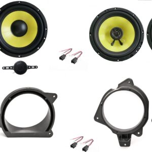 Kit 6 altoparlanti per Peugeot 207 serie 2007 – 2015