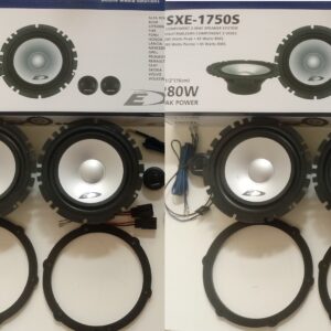 Kit 8 altoparlanti Alpine per Peugeot 308 serie dal 2008 al 2019