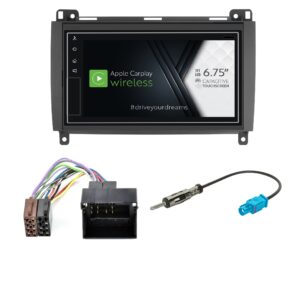 Autoradio Apple Car Play wireless Phonocar VM013 per Mercedes Vito / Viano (W639)  Mediastation DAB+