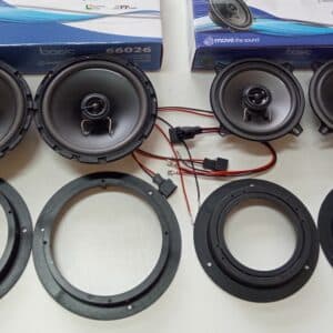 Kit altoparlanti Phonocar per Dacia Sandero II Anteriori e Posteriori