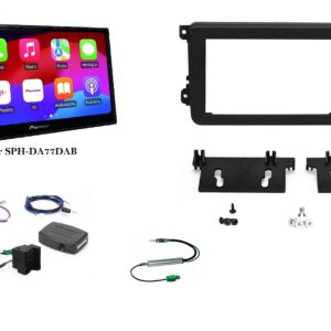 Autoradio multimediale Pioneer per Volkswagen T5 Transporter (7JD, 7JE, 7JL, 7JY, 7J )  Apple Car Play / Android  Touch Screen