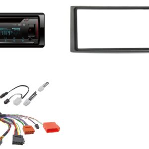 Autoradio Pioneer con CD per Renault Clio III (BR0/1, CR0/1) con DAB+, Bluetooth®, USB, Apple e Android