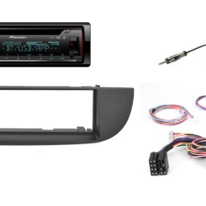 Autoradio Pioneer con CD per Fiat 500 comandi al volante DAB+, Bluetooth®, USB, Apple e Android