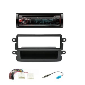 Autoradio Pioneer con CD per Dacia Sandero con DAB+, Bluetooth®, USB, Apple e Android
