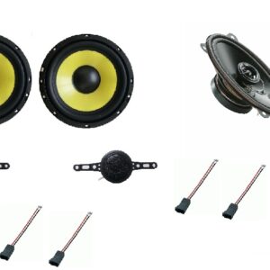 Kit 6 altoparlanti per Porsche 911 964 Coupè serie 1988- 1994