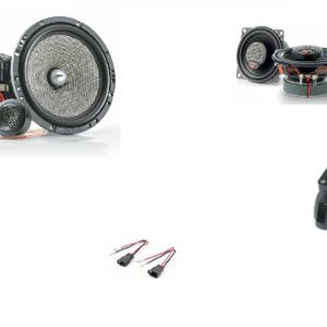 Kit Focal Access sub/amplificatore Focal iSub 2.1 per Porsche 993 Cabriolet Serie 1995 - 1998