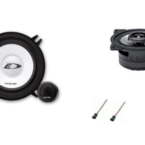 Kit 6 altoparlanti Alpine per Porsche 911 3.2 G50 Cabrio Anteriori e Posteriori