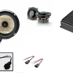 Kit Focal  PS165FXE + 4.380  per Porsche 993 Cabrio serie 1995 - 1998