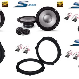 Kit 16 altoparlanti Alpine S2 per Porsche Macan serie Anteriori e Posteriori