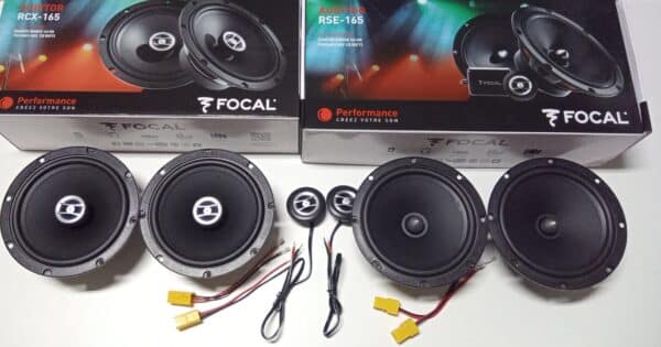 Kit 6 altoparlanti FOCAL per Alfa Romeo 156 Anteriori e Posteriori