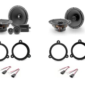 Kit 6 altoparlanti FOCAL per Renault Megane III serie 2009 – 2016 Anteriori e Posteriori
