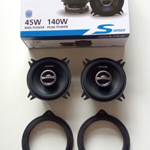 Altoparlanti Alpine S-S40 + adattatori per BMW Serie 1 E87 5 porte 2004-2011