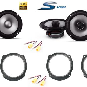 Kit 6 altoparlanti Alpine S2 per Fiat Bravo (198_) Anteriori e Posteriori