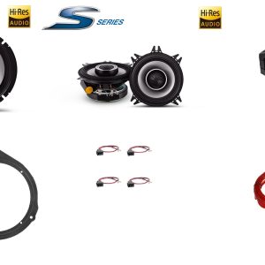 Kit altoparlanti + amplificatore Alpine S2 per Mercedes CLK Class serie (W208)  dal 1997 al 2002