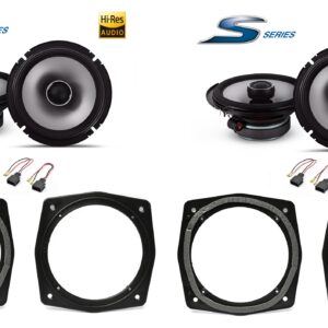 Kit altoparlanti Alpine S2 per Mitsubishi Pajero Pinin Anteriori e Posteriori