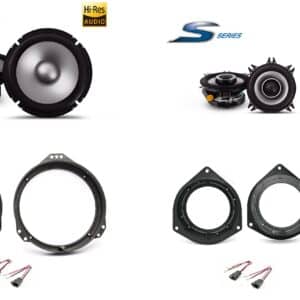 Kit 6 altoparlanti Alpine S2 per Fiat Punto serie 188