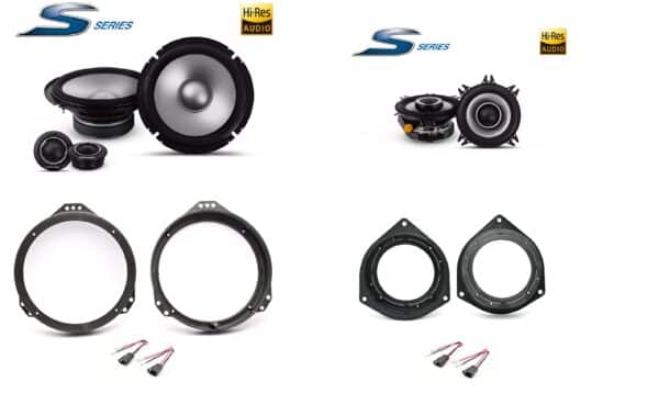 Kit 6 altoparlanti Alpine S2 per Fiat Punto serie 188