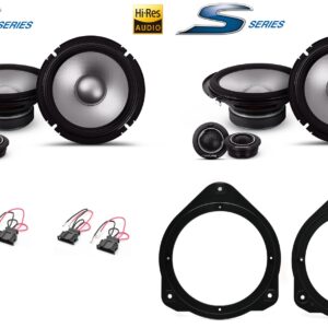 Kit 8 altoparlanti Alpine S2 per Audi TT (8S) MK3 serie dal 2014 al 2023