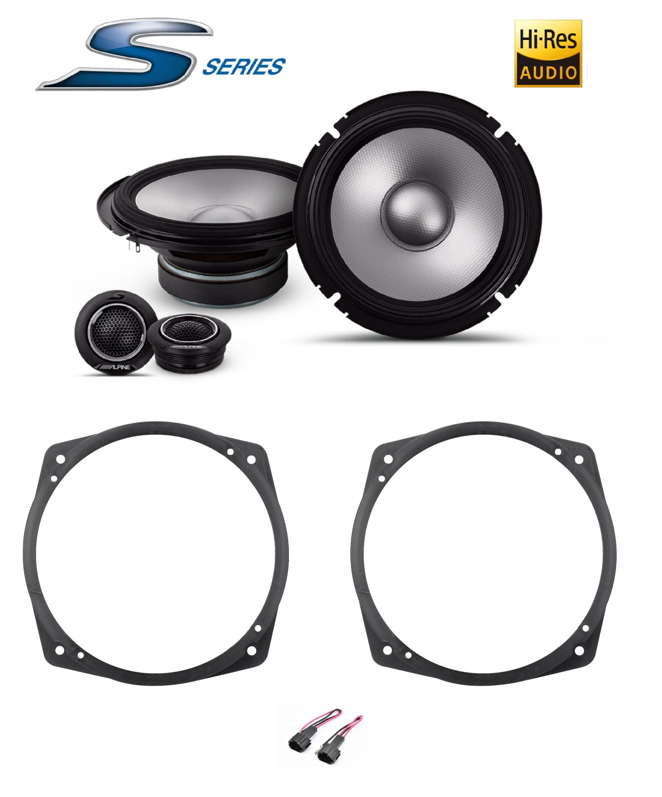 Kit altoparlanti Alpine S2 per Alfa Romeo Brera