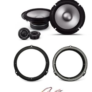 Kit 6 altoparlanti Alpine S2 per Range Rover Evoque Anteriori
