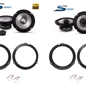 Kit 6 altoparlanti Alpine S2 per Ford Fiesta dal 2008 al 2023