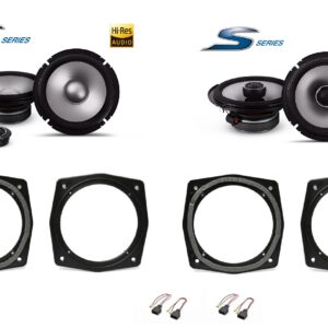 Kit 6 altoparlanti Alpine S2 per Mitsubishi Pajero V80 3 porte Short Wheel base