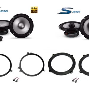 Kit 6 altoparlanti Alpine S2 per Audi TT serie dal 1998 MK1 Anteriori e Posteriori