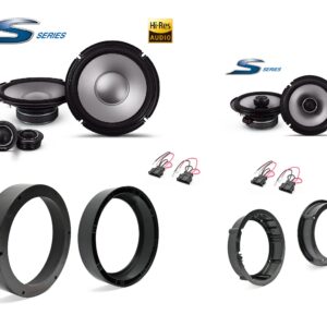 Kit 6 altoparlanti Alpine S2 per Volkswagen Passat B8 serie dal 2015 al 2022